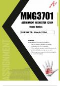MNG3701 assignment solutions