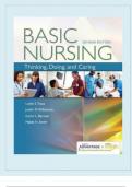 Test bank for basic nursing thinking doing and caring 2nd edition by leslie s treas / All chapters Complete / 2024 Rated A+