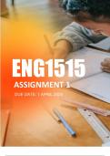 ENG1515 Assignment 1  Semester 1 2024