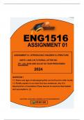ENG1516 ASSIGNMENT 01 DUE 2024 (GUIDELINES, ANSWERS)