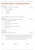 BIOL 133 Exam 2 - Chapters 7 – 11Exam Questions and Answers .