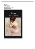 Boekverslag Emma by Jane Austin