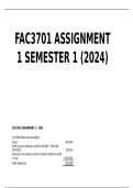 FAc3701 Assignment 1 solutions Sem 1 (2024)