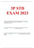 3P STD EXAM 2023