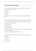 012 oae| 101  practice test questions with complete solutions |37 Pages