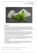 SCI 228 Week 2 Lab Assignment: Stevia