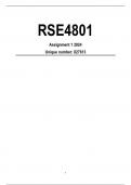RSE4801 Assignment 1 Solutions Year 2024