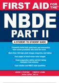 FIRST AID FOR THE NBDE PART II