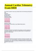 Annual Cardiac Telemetry Exam RRH