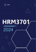 HRM3701 ASSIGNMENT 1 2024