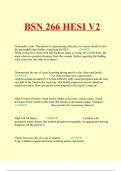 BSN 266 HESI V2