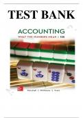 Test Bank for Accounting: What the Numbers Mean, 13th Edition by David Marshall