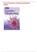 Test Bank for Porth's Essentials of Pathophysiology 5th Edition by Tommie L Norri 