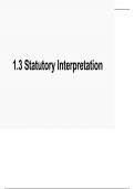 statutory interpretation presentation