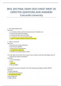 BIOL 203 Nutrition Assessment final exam 2024 Concordia University