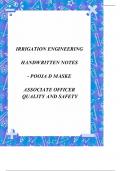 Irrigation engineering (Unit-1) Introduction 