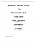 Solution Manual For Macroeconomics, Canadian Edition, 3rd Edition by Glenn Hubbard, Anthony Patrick O'Brien, Apostolos Serletis, Jason Childs Chapter 1-15