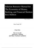 Solution Manual For Economics of Money, Banking, and Financial Markets, The, 13th Edition by Frederic S Mishki Chapter 1-4