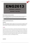 ENG2613 Assignment 1 [Detailed Answers] Semester 1 - Due: 17 April 2024