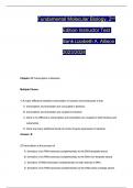 Fundamental Molecular Biology, 2nd Edition Instructor Test Bank Lizabeth A. Allison 2023/2024
