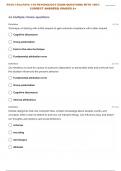 PSYC-110:| PSYC 110 SOCIAL PSYCHOLOGY EXAM QUESTIONS WITH CORRECT ANSWERS