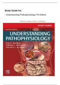 Study Guide for Understanding Pathophysiology 7th Edition ( by Sue E. Huether,  Kathryn L. McCance)  latest edition | Instant download 