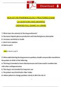 2023 NGN ATI RN PHARMACOLOGY PROCTORED EXAM QUESTIONS AND VERIFIED ANSWERS / A+ GRADE