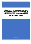 INS2601 Assignment 3 Semester 1 2024 - DUE 29 April 2024