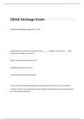 USAA Verbiage Exam