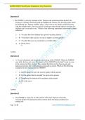 NURS 6640 Final Exam Questions And Answers.