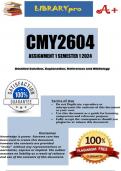 CMY2604 Assignment 1 Semester 1 2024