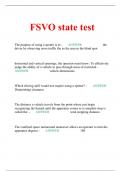FSVO state test