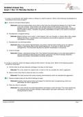 NURS 132 ATI EXAM 1 SECTION A SPRING 2023-2024 (Detailed Answer Key) Already graded