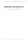 Industrial Psychology 132 ALL Notes