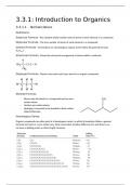 3.3.1 - Intro to organic chemistry AQA AS Level