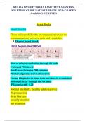 RELIAS DYSRHYTHMIA BASIC TEST ANSWERS SOLUTION GUIDE LATEST UPDATE 2024).GRADED A+ &100% VERIFIED