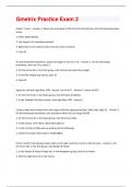 Gmetrix Practice Exam 2 Questions And Answers Rated A+