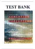 test bank for sensation and perception 9th edition e. bruce goldstein isbn 101133958494 isbn 13 9781133958499
