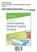 Test Bank: Davis Advantage for Understanding Medical-Surgical Nursing, 7th Edition by Linda - Chapters 1-57, 9781719644587 | Rationals Included