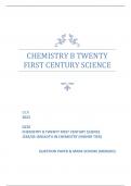 OCR 2023 GCSE CHEMISTRY B TWENTY FIRST CENTURY SCIENCE J258/03: BREADTH IN CHEMISTRY (HIGHER TIER) QUESTION PAPER & MARK SCHEME (MERGED)