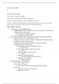 pathophysiology exam 1 study guide