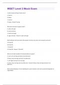 WSET Level 2 Mock Exam questions and answers graded A+