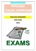 ENG1503 MAY/JUNE EXAM ANSWERS 2024
