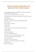 Indiana qma final study guide Exam Questions With Verified Solutions
