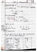Unit and measurement notes of physics , which help you to solve more questions 