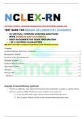 NCLEX RN IMMUNE INFLAMMATORY DISORDERS QUESTIONS AND ANSWERS WITH RATIONALES