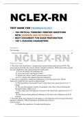 NCLEX RN PHARMACOLOGY QUESTIONS AND ANSWERS WITH RATIONALES