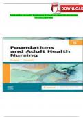 Test bank For Varcarolis' Foundations of Psychiatric-Mental Health Nursing 9th Edition All Chapters Complete UPDATE
