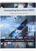 SOLUTION MANUAL FOR COMPUTING ESSENTIALS 2023 29TH EDITION BY TIMOTHY O LEARY AND LINDA O LEARY AND DANIEL O LEARY