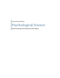 Samenvatting Psychological Science compleet